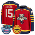 Anton Lundell Jersey #15 Florida Panthers 2026 Winter Classic Premium Stitched