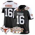 Arch Manning Jersey #16 Texas 2025 State Map Citrus Bowl Champions Stitched