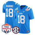 Archie Manning Jersey #18 Ole Miss Rebels 2026 Fiesta Bow Stitched