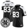 Archie Wilson Jersey #83 Nebraska Football 2025 Blackout Stitched
