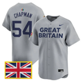Aroldis Chapman Jersey #54 Team Great Britain 2026 World Baseball Stitched
