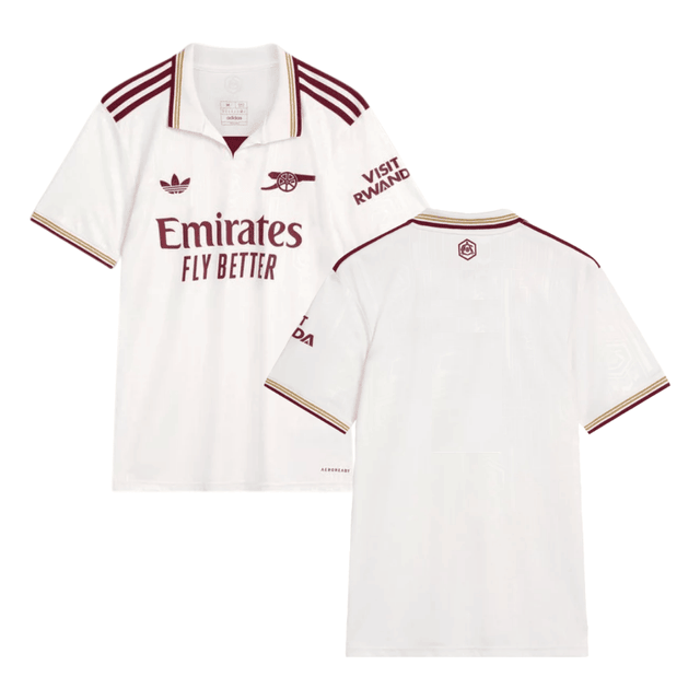 Arsenal 2025-26 Third Jersey – Cream