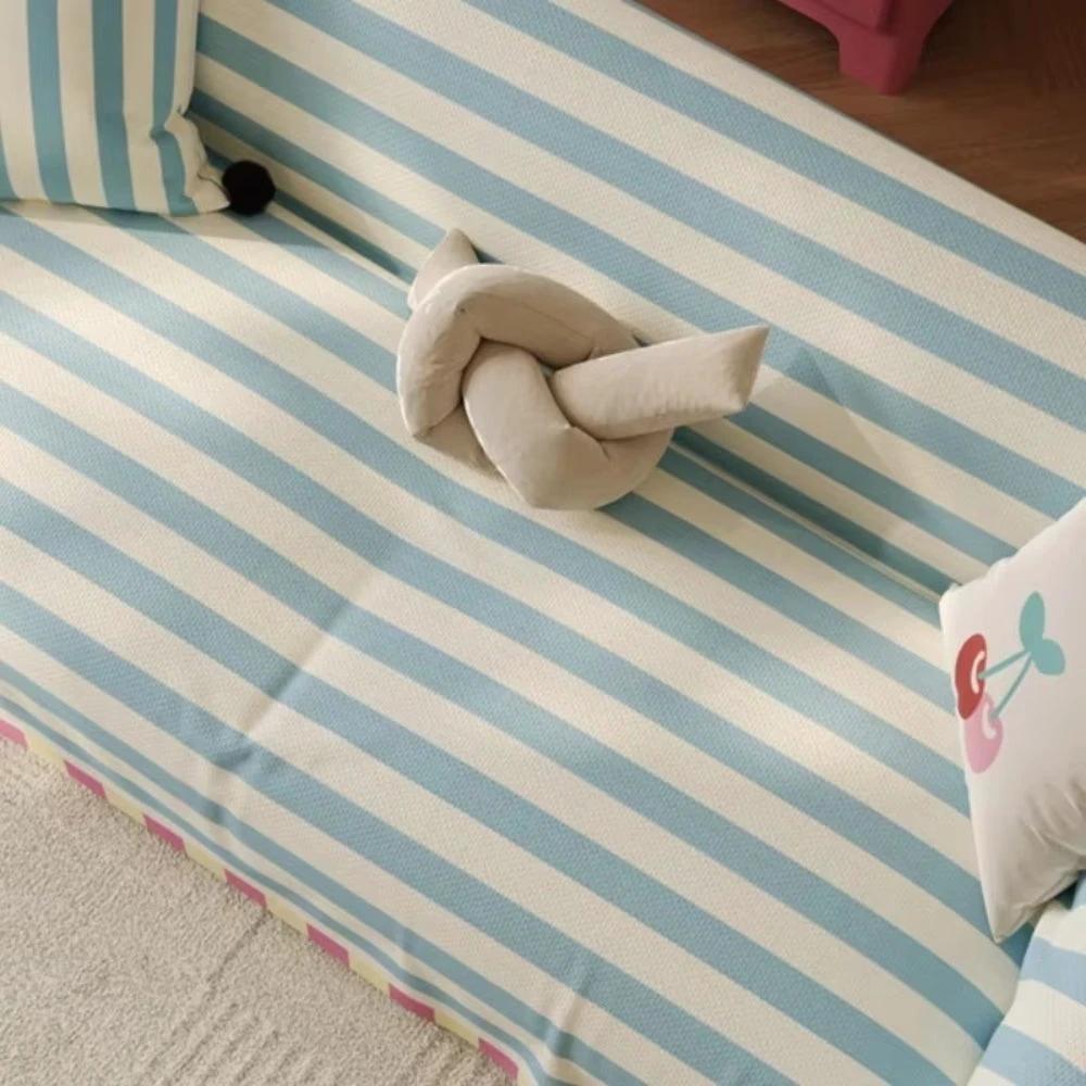 Atelier Pastel Striped Sofa Cover