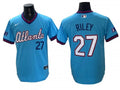 Atlanta Braves #27 Austin Riley 2026 City Connect Jersey -Powder Blue