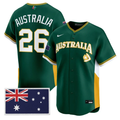 Australia Jersey #26 Team Australia 2026 World Baseball Stitched