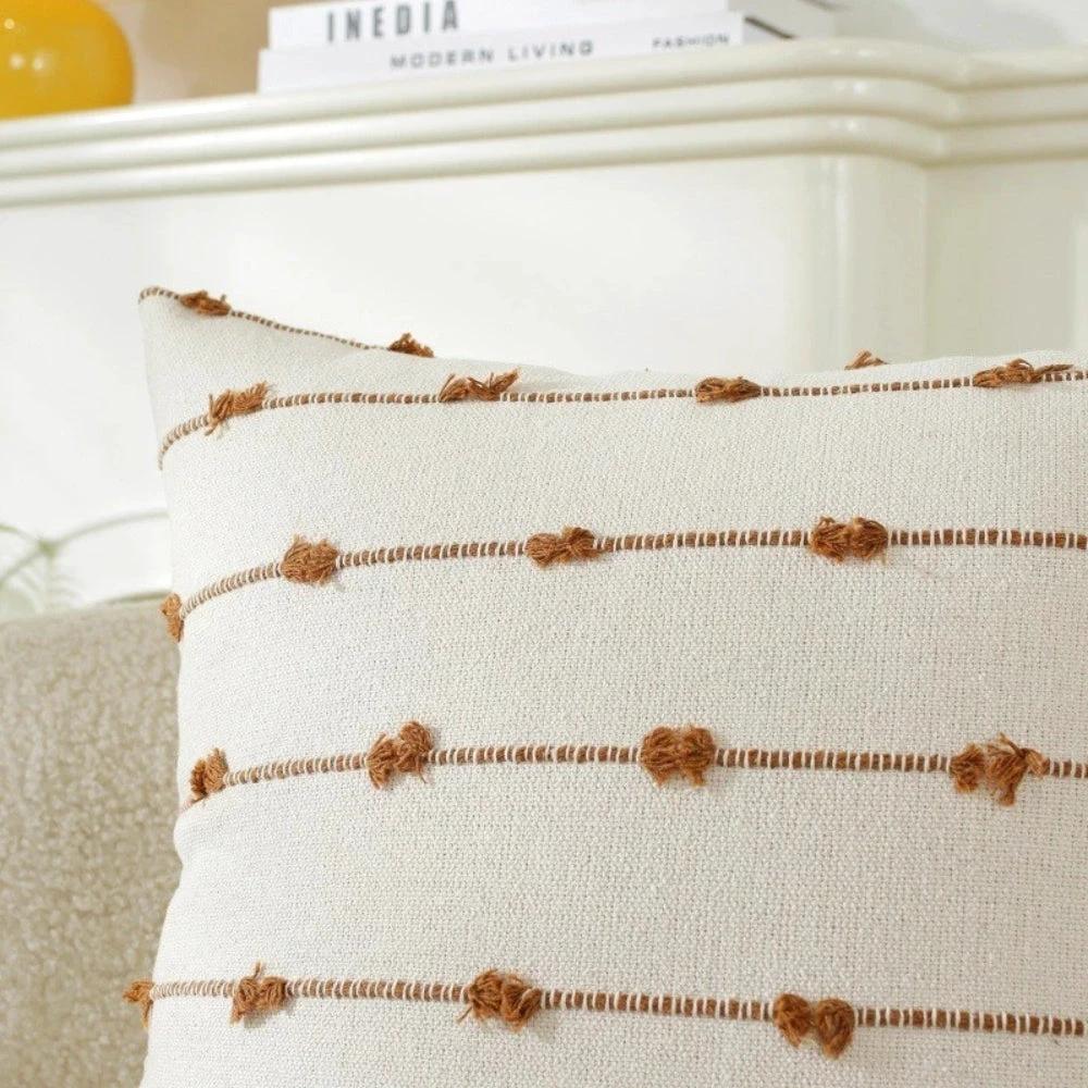 Averra Vertical Stitched Cushion Cover