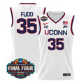 Azzi Fudd Jersey #35 UConn Huskies 2026 Tournament Final Four Stitched White