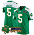 Beaux Collins Jersey #5 Notre Dame 2025 Sugar Bowl Champions