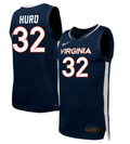 Breona Hurd Jersey #32 Virginia Cavaliers NIL Basketball Navy