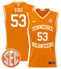 Bernard King Jersey #53 Tennessee Vols 2024 Lightweight Basketball Orange