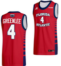 Bryan Greenlee Jersey #4 FAU Owls College Basketball Replica Navy