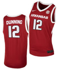 Barry Dunning Jersey Arkansas Razorbacks College Basketball #12
