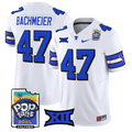 Bear Bachmeier Jersey #47 BYU Cougars 2025 Pop-Tarts Patch Stitched
