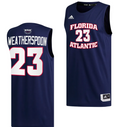 Brandon Weatherspoon Jersey #23 FAU Owls College Basketball Replica Navy