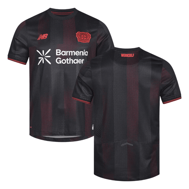 Bayer 04 Leverkusen 2025-26 Home Match Jersey – Black