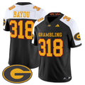 Bayou Jersey #318 Grambling Tigers 2025 Vapor Limited Stitched