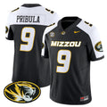 Beau Pribula Jersey #9 Missouri Tigers 2025 Vapor Limited Stitched