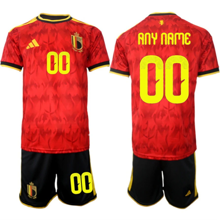 Belgium National Team Custom Red 2026 World Cup Home Soccer Jersey Suit