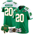 Benjamin Morrison Jersey #20 Notre Dame 2025 CFP Final Patch