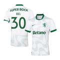 Biel Teixeira 30 Sporting CP 2025-26 Third Match Jersey – White