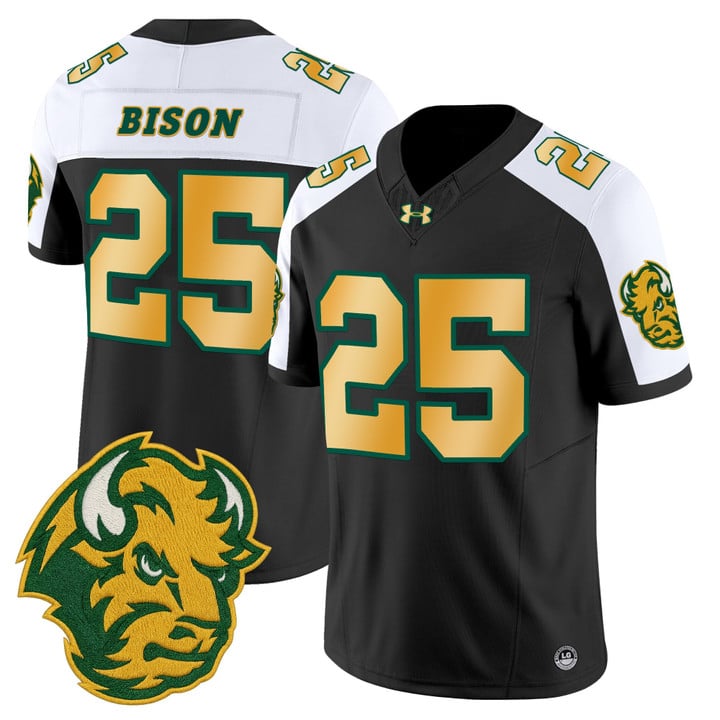 Bison Jersey #25 North Dakota State Bison Vapor Limited Stitched