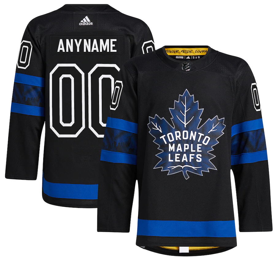 Custom Toronto Maple Leafs Blue Home Stitched 2017-2018 NHL Jersey