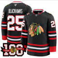 Blackhawks Jersey #25 Chicago Blackhawks 2025-26 Premium 100th Stitched