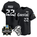 Blagen Pado Jersey #22 Coastal Carolina 2025 World Series Gothic Edition