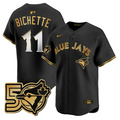 Bo Bichette Jersey #11 Toronto Blue Jays 50 Seasons Patch Stitched