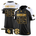 Boomer Sooner Jersey #405 Oklahoma Sooners 2025 Gold Limited Stitched