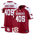 Boomer Sooner Jersey #405 Oklahoma Sooners 2025 Limited Stitched