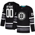 Boston Bruins Black 2019 NHL All-Star Game Parley Custom Jersey Stitched