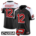 Brandon Doughty Jersey #12 Western Kentucky Hilltoppers 2025 Stitched