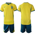 Brazil Blank Jersey National Team x World Cup 2026 Home On Field Soccer