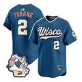 Brice Turang Jersey #2 Milwaukee Brewers 2026 City Connect Premier Stitched