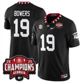 Brock Bowers Jersey #19 Georgia Bulldogs SEC Champions Patch Stitched
