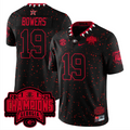 Brock Bowers Jersey #19 Georgia Bulldogs Stranger Things SEC Champions Stitched