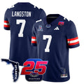 Bryce Langston Jersey #7 Florida Atlantic Football 25th Season Stitched