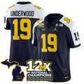 Bryce Underwood Jersey #19 Michigan Wolverines 12x-Time National Champions