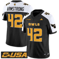 Bryson Armstrong Jersey #42 Kennesaw State Owls 2025 Vapor Stitched