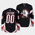 Buffalo Sabres Custom Black 2022-23 Stitched Jersey