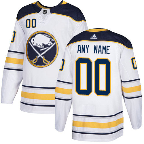 Buffalo Sabres NHL White Customized Jersey Stitched