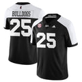 Bulldogs Jersey #25 Mississippi State Football Darkness 2025 Stitched
