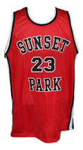 Busy Bee Jersey #23 Sunset Park Movie Basketball New Sewn Red