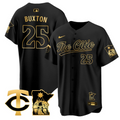 Byron Buxton Jersey #25 Minnesota Twins 2025 City Connect Concept Stitched