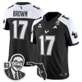 Byrum Brown Jersey #17 South Florida Bulls Lee Roy Selmon Legacy Stitched