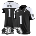 C.J. Hicks Jersey #1 South Florida Bulls 30th Patch Limited Stitched