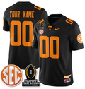 Custom Tennessee Vols Jersey Playoff First Round Patch Football