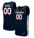 Custom Virginia Cavaliers Jersey Name, Number NIL Basketball Navy