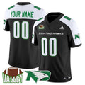 Custom North Dakota Fighting Hawks Jersey 2025 Vapor Limited Stitched
